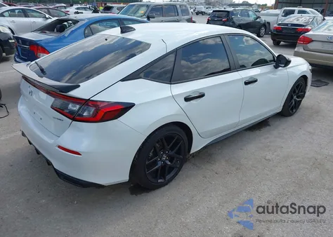 2024 Honda Civic Sport из США, поврежденный, VIN 19XFL2H8XRE015004